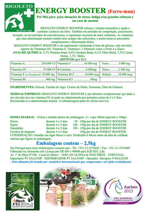 ENERGY BOOSTER FERRO-MUN 2,5KG/EX-MILKIFERRO