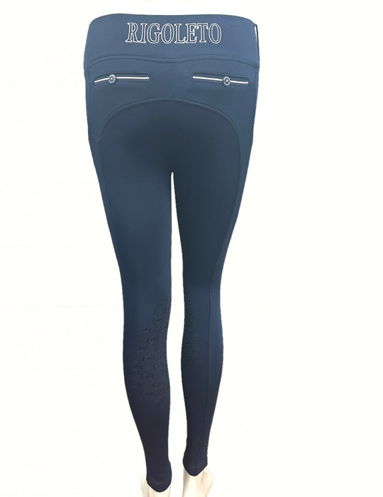 RIGOLETO BARBARA LEGGINGS LADY NAVY BLUE