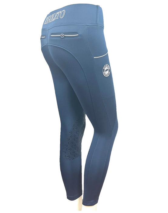 RIGOLETO BARBARA LEGGINGS LADY INDIGO BLUE (Petrol)