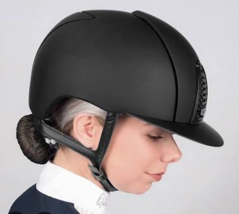 KEP Capacete CROMO 2.0  M BLACK MATT BLACK/BEJE STRAP
