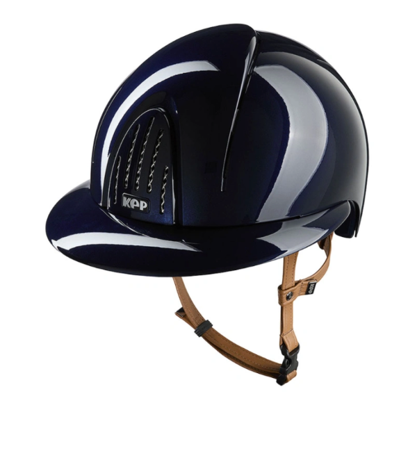 KEP Capacete SMART NOVA M NAVY METAL POLISH BEIGE STRAP – Polo