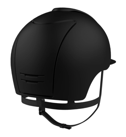 KEP Capacete CROMO 2.0  M BLACK MATT BLACK/BEJE STRAP