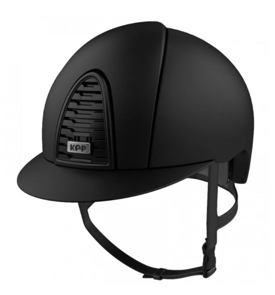 KEP Capacete CROMO 2.0  M BLACK MATT BLACK/BEJE STRAP