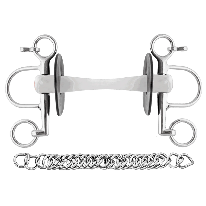 NATHE PELHAM FLEXÍVEL HASTES CURTAS - PELHAM SHORT SHANK FLEXIBLE - 13cm