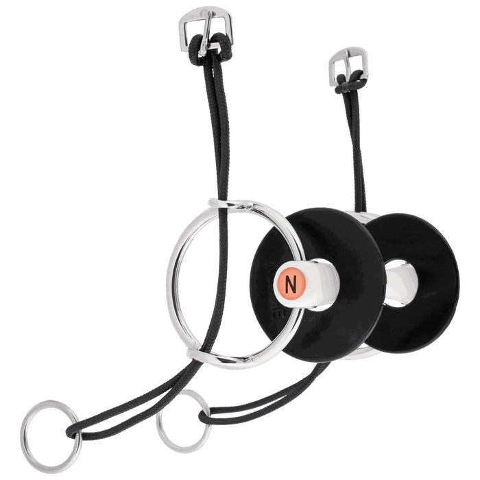 NATHE - BRIDÃO ELEVADOR 13 cm - Losse Ring Gag Bit 13cm