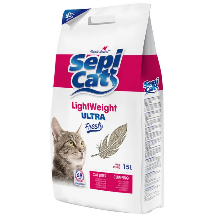 SEPICAT LIGHTWEIGHT ULTRA 15L Fresh (FORTE PERFUME a TALCO)