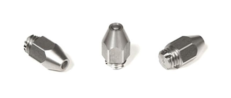 Pitons aço inox CONE 3/8-15mm c/ponta aço Tungsten (T23) Cj 8un