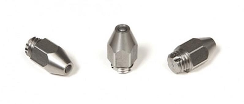 Pitons aço inox CONE c/ponta aço Tungsten 3/8-20mm (T24) Cj 8un
