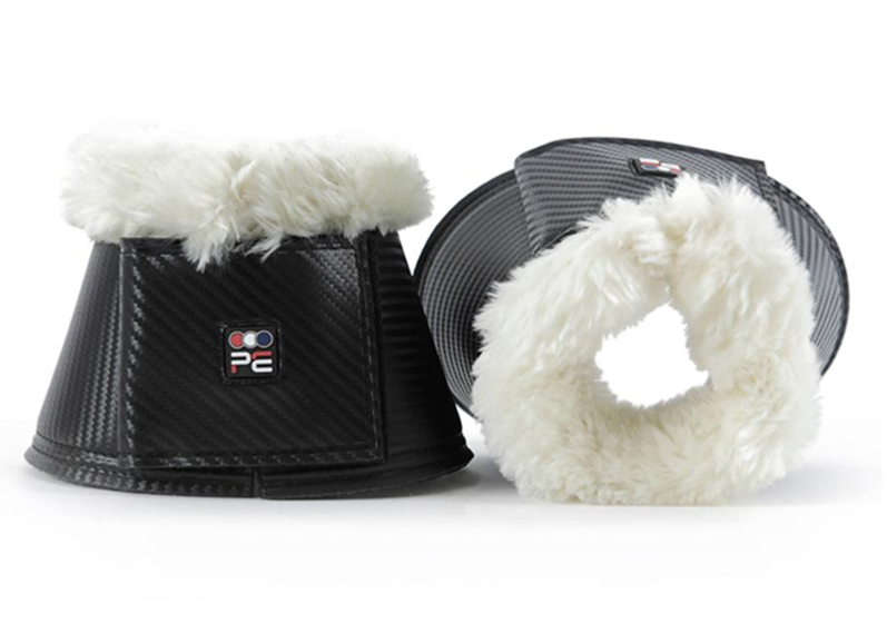 PREMIER EQUINE CLOCHES CARBON TECH WOOL OVER REACH BOOTS